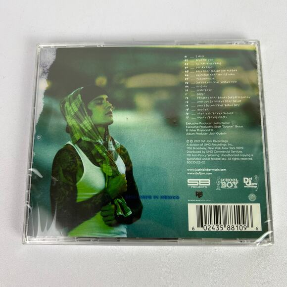 Justin Bieber Justice CD Special 17 Track Holy Lonely Hold On Peaches New Sealed - Picture 6 of 10